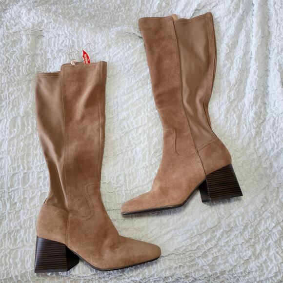Blondo Tenor Womens Knee High Boots Tan sz 10 - Picture 7 of 14